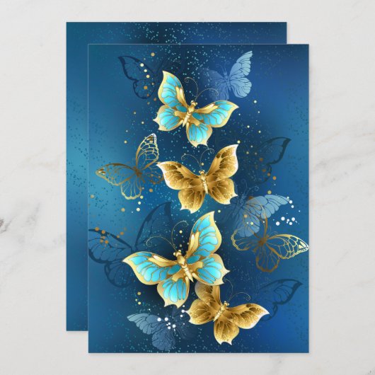 Programme Golden butterflies (Devant / Derrière)