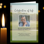 Programme Golf Photos de Golfing Célébration de la vie funér