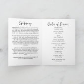 Programme Golf Photos de Golfing Célébration de la vie funér (Intérieur)