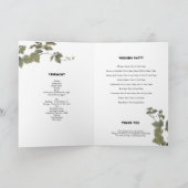 Programme Gothique Coeur floral Mariage de crâne Ordre de se (Intérieur)