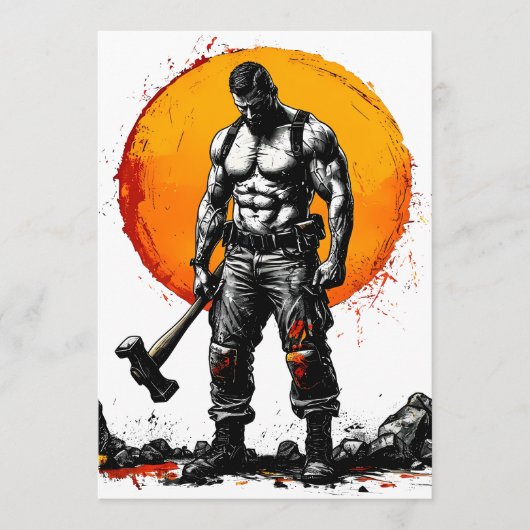 Programme guerrier barbare médiéval imaginaire hummer force (Devant)