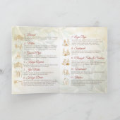 Programme Guide de cérémonie des Mariages indiens (Intérieur)