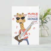 Programme Guitare Giraffe Lover Pour Un Bruit (Debout devant)