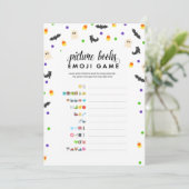 Programme Halloween thème livre photo émoji douche jeu (Debout devant)