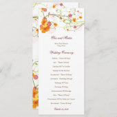 Programme Hibiscus Jaune Mariage Floral (Devant / Derrière)