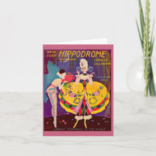 Programme Hippodrome de New York des années 1920