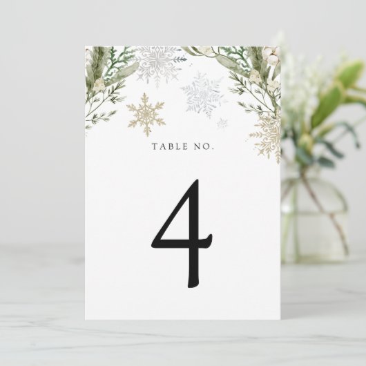 Programme Hiver À feuillage persistant Flambeau de neige Num (Debout devant)