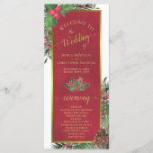 Programme Holly & Pine Elegant Noël ou Mariage de vacances (Devant)