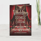 Programme Hollywood Red Carpet Premier Mariage (Devant)