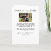 Programme Hunter Fisherman Photo Celebration of Life Funeral (Dos)