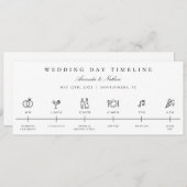 Programme Icône Icône du Jour du Mariage moderne (Devant / Derrière)