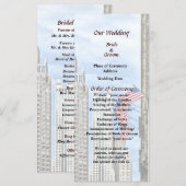 Programme Il - Drapeaux le long de Michigan Ave Chicago (Devant / Derrière)