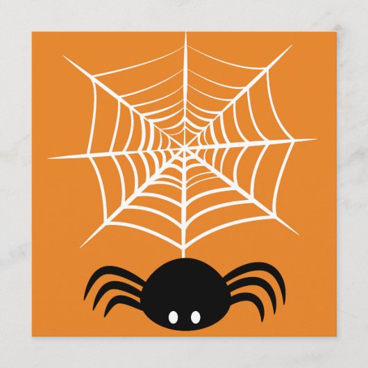 Programme Illustration d'araignée d'Halloween effrayante (Devant)