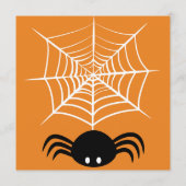 Programme Illustration d'araignée d'Halloween effrayante (Dos)