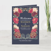 Programme Imaginaire Enchantée jardin floral mariage (Devant)