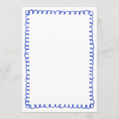 Programme Imprimable Blue I Spy Mariage Photo Hunt Game (Dos)