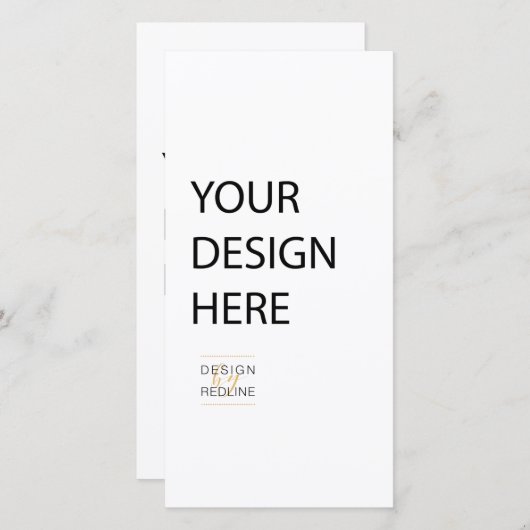 Programme imprimé 4x8" (Devant / Derrière)