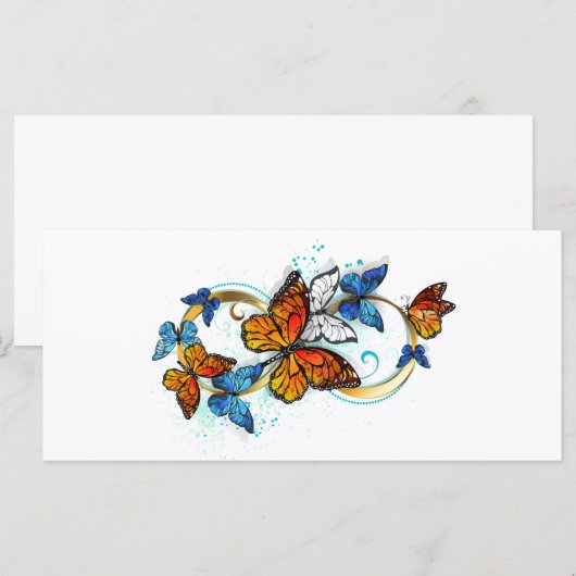 Programme Infini de papillons monarques (Devant / Derrière)