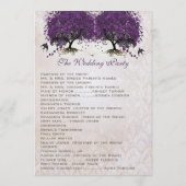 Programme Inséparables Vintages de l'arbre pourpre Mariage d (Dos)