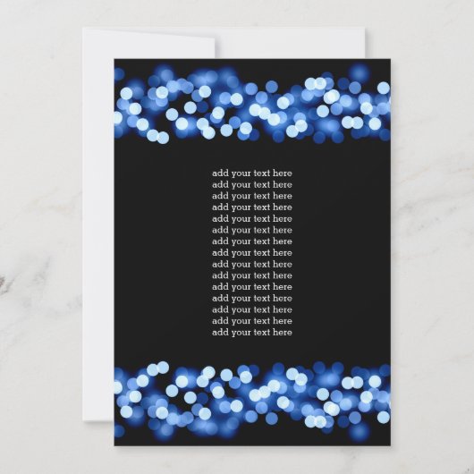 Programme Insérer Bleu Glam Hollywood (Devant)