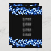 Programme Insérer Bleu Glam Hollywood (Devant / Derrière)