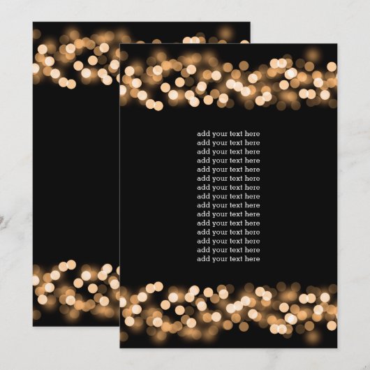 Programme Insérer Or Hollywood Glam (Devant / Derrière)