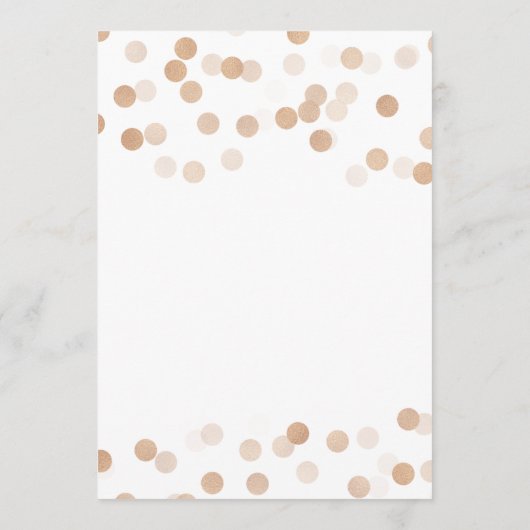 Programme Insert Faux Feuille de Cuivre Paillettes (Dos)