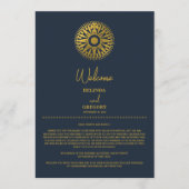 Programme Itinéraire du passeport de mariage de destination (Devant)