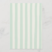 Programme Itinéraire du week-end rose et vert de la Bachelor (Dos)