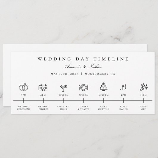 Programme Itinéraire Icône Icône du calendrier du jour de ma (Devant / Derrière)