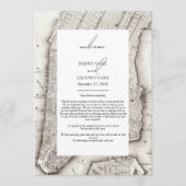 Programme Itinéraire Mariage NYC Destination New York (Devant)