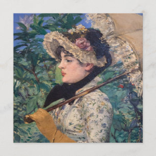 Programme Jeanne (Printemps) Par Édouard Manet