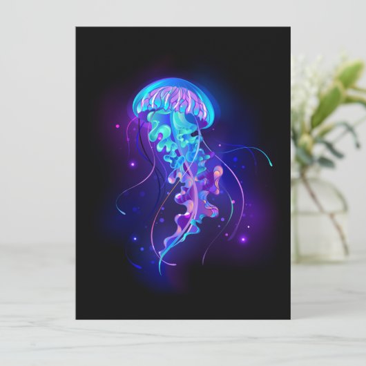 Programme Jellyfish éclatante couleur (Debout devant)