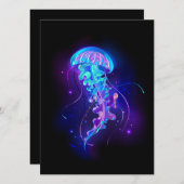 Programme Jellyfish éclatante couleur (Devant / Derrière)