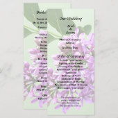 Programme Jolis lilas (Devant / Derrière)