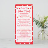 Programme Joyeuse Saint-Valentin Moderne Motif d'Amour (Debout devant)