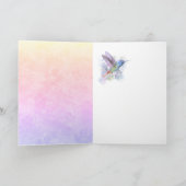 Programme Joyeux anniversaire 95e oiseau de colibri (Intérieur)