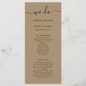 Programme Kraft moderne Nous faisons Mariage (Devant)