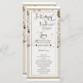 Programme La beauté de la nature Fleurs botaniques & Mariage (Devant / Derrière)