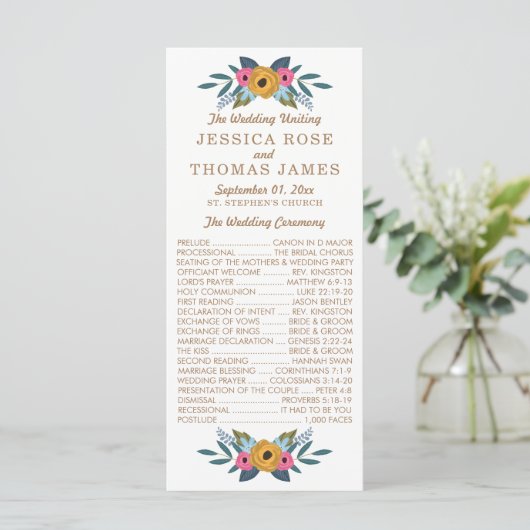 Programme La collection de Mariages blancs à couronne de fle (Debout devant)