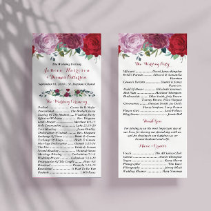 Programme La collection de Mariages floraux romantiques