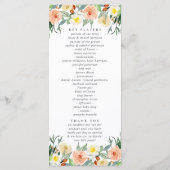 Programme La collection de Mariages Spring Blossoms (Dos)