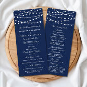 Programme La Collection Mariage Bleu Marine Lights