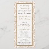 Programme La collection Mariage moderne de Paisley - Brown (Devant)