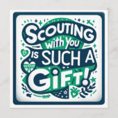 Programme La fille Scouting avec vous est un tel cadeau Pani (Devant)