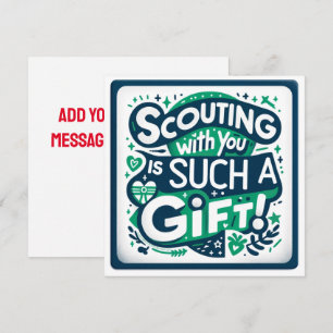 Programme La fille Scouting avec vous est un tel cadeau Pani