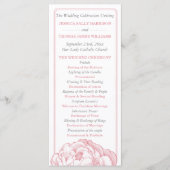 Programme La jolie collection de Mariages floraux Peony (Devant)