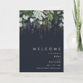 Programme La verdure et la feuille d'or | Mariage plié Dark  (Devant)