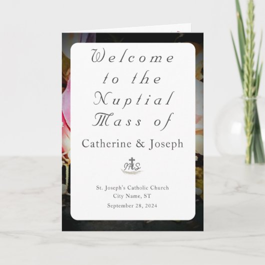 Programme L'amour est dans la Messe Nuptiale en Fleur avec P (Devant)