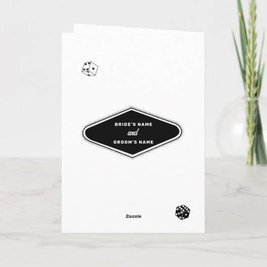 Programme Las Vegas Casino Mariage Commande de service (Dos)